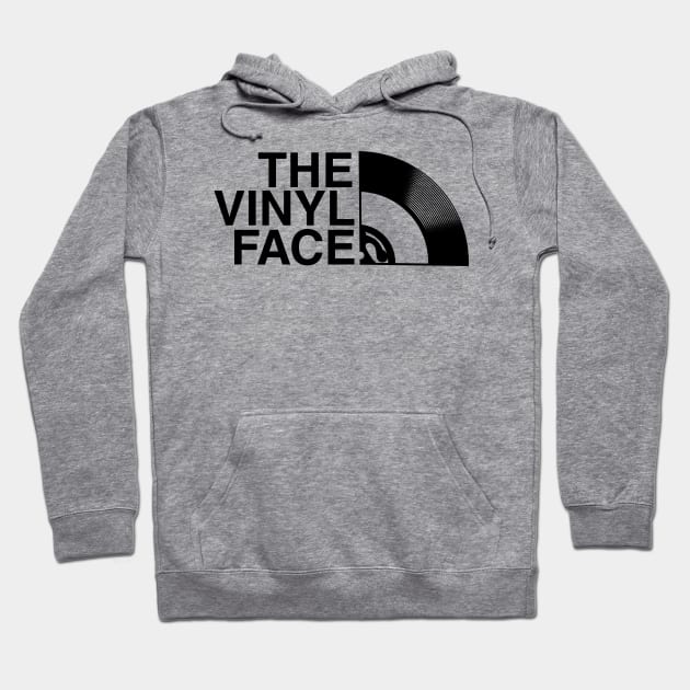 The Vinyl Face Hoodie by MissyCorey